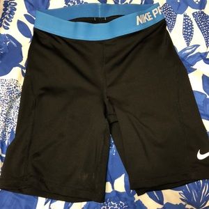 Nike pro spandex bike shorts